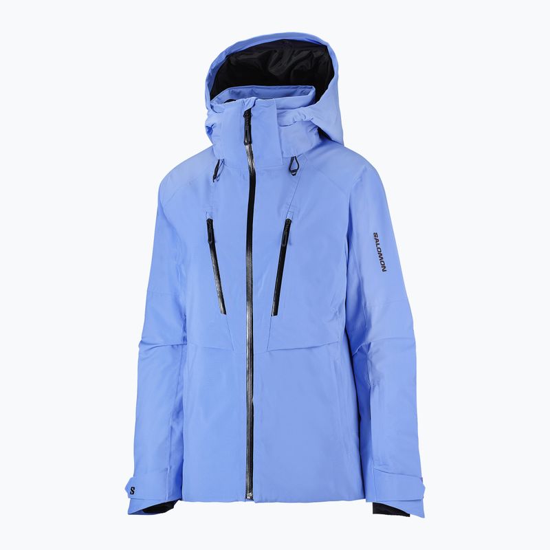 Kurtka narciarska damska Salomon Brilliant 2.0 wedgewood 7