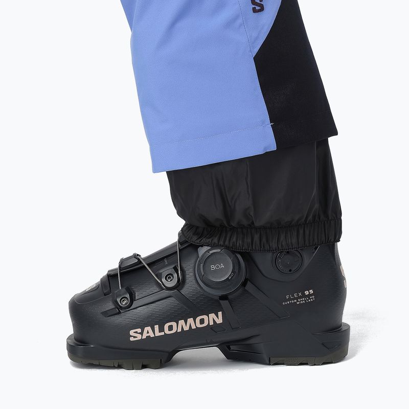 Spodnie narciarskie damskie Salomon Brilliant wedgewood 5