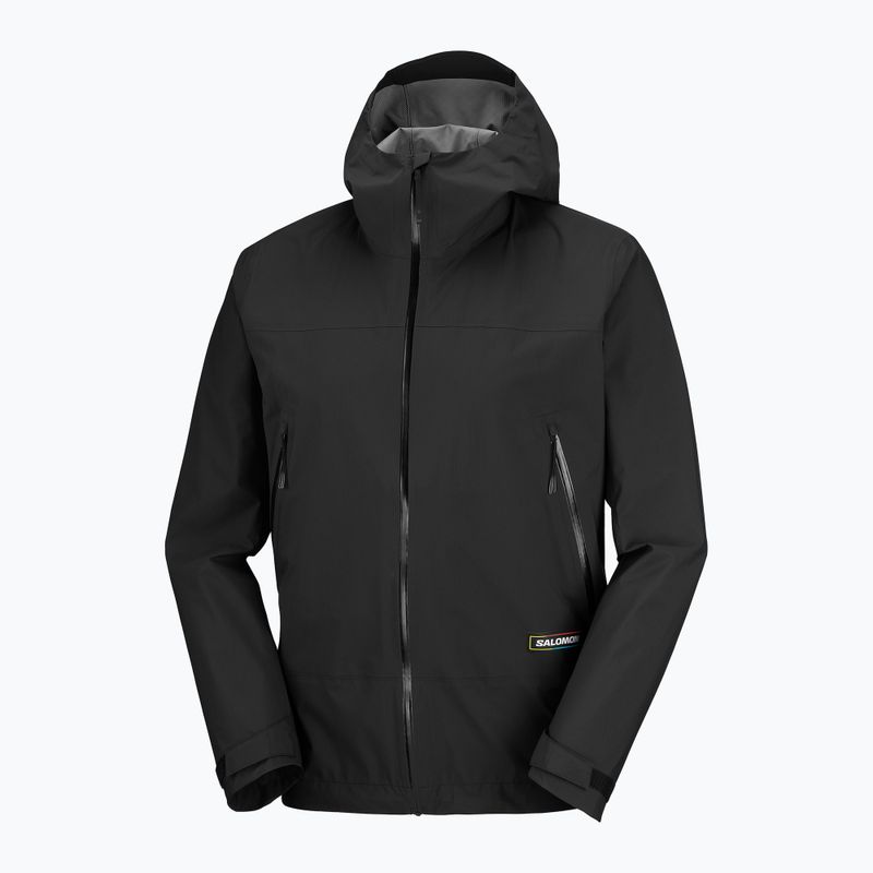 Kurtka przeciwdeszczowa męska Salomon Outquest 2.5L deep black 8