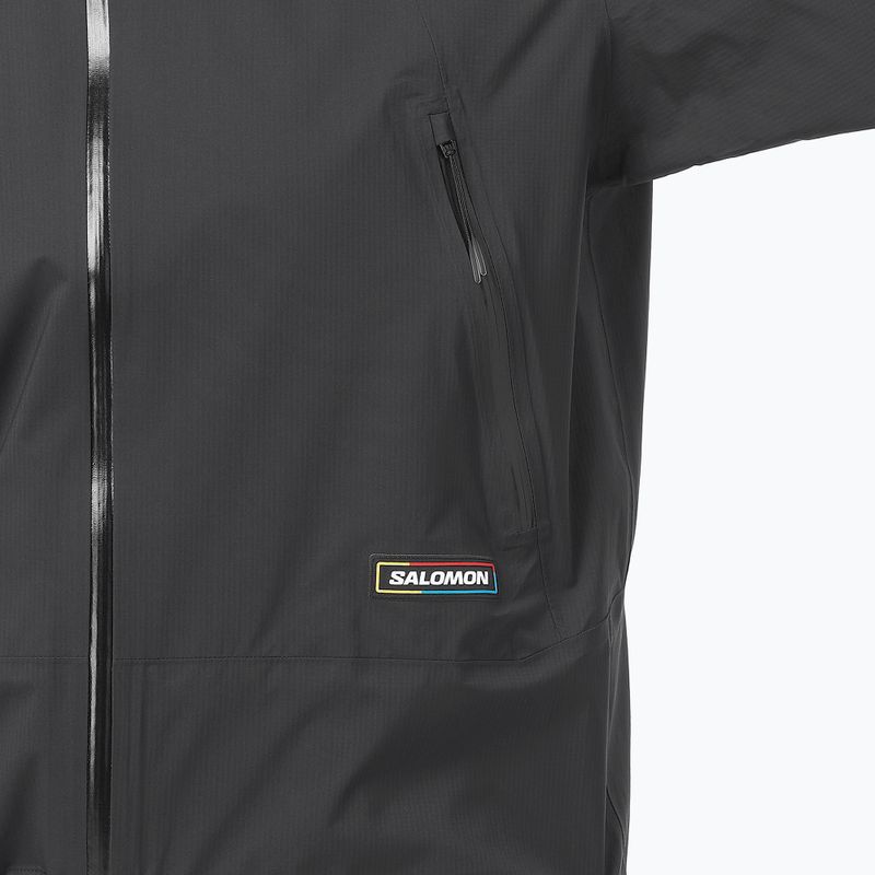 Kurtka przeciwdeszczowa damska Salomon Outquest 2.5L deep black 4
