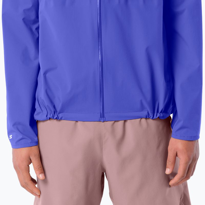 Kurtka do biegania męska Salomon Bonatti Waterproof clematis blue 4