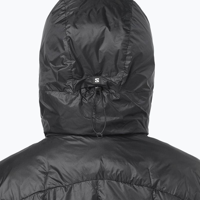 Kurtka puchowa damska Salomon Outpulse Down deep black 4