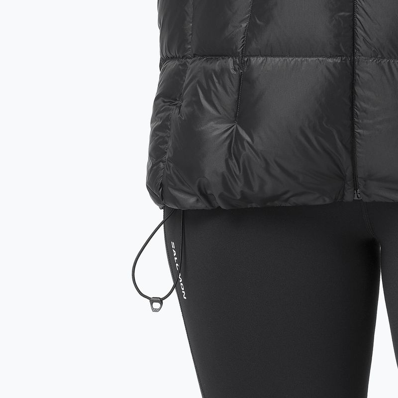 Kurtka puchowa damska Salomon Outpulse Down deep black 6