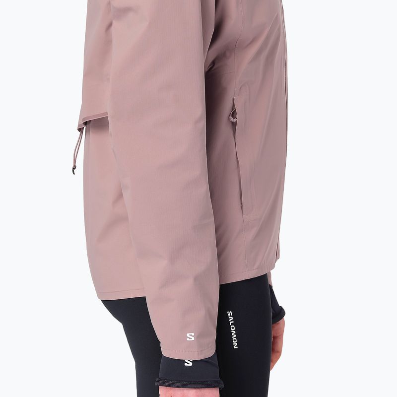 Kurtka do biegania damska Salomon Bonatti Waterproof antler 5