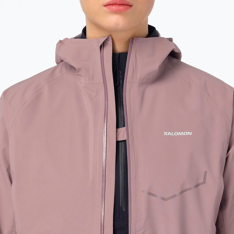 Kurtka do biegania damska Salomon Bonatti Waterproof antler 6