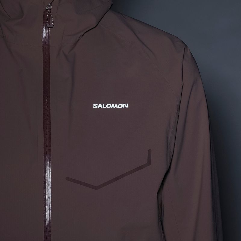 Kurtka do biegania damska Salomon Bonatti Waterproof antler 8