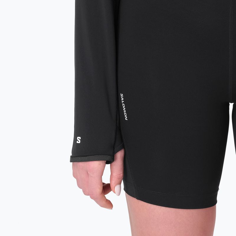 Bluza damska Salomon Sense Aero Hybrid CP PLVR deep black 4
