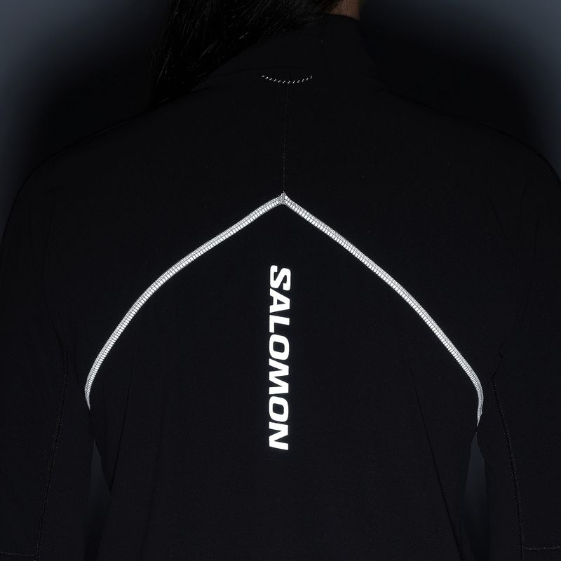 Bluza damska Salomon Sense Aero Hybrid CP PLVR deep black 5