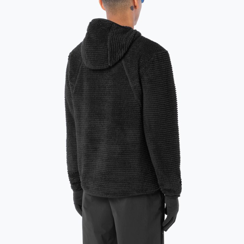 Bluza polarowa męska Salomon Thernova Fleece Hoodie deep black 2