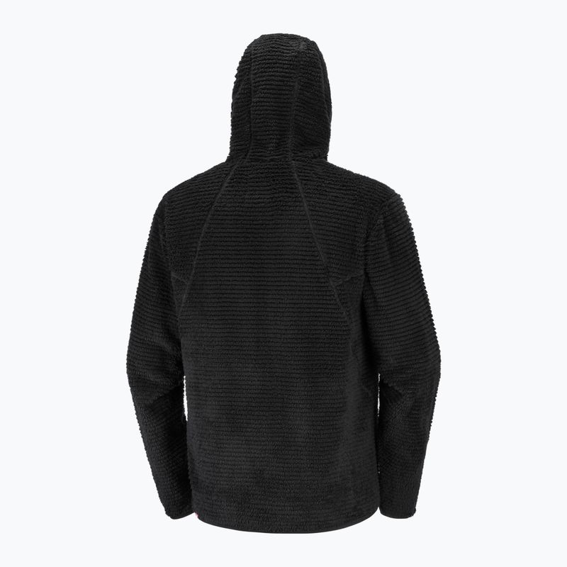 Bluza polarowa męska Salomon Thernova Fleece Hoodie deep black 7
