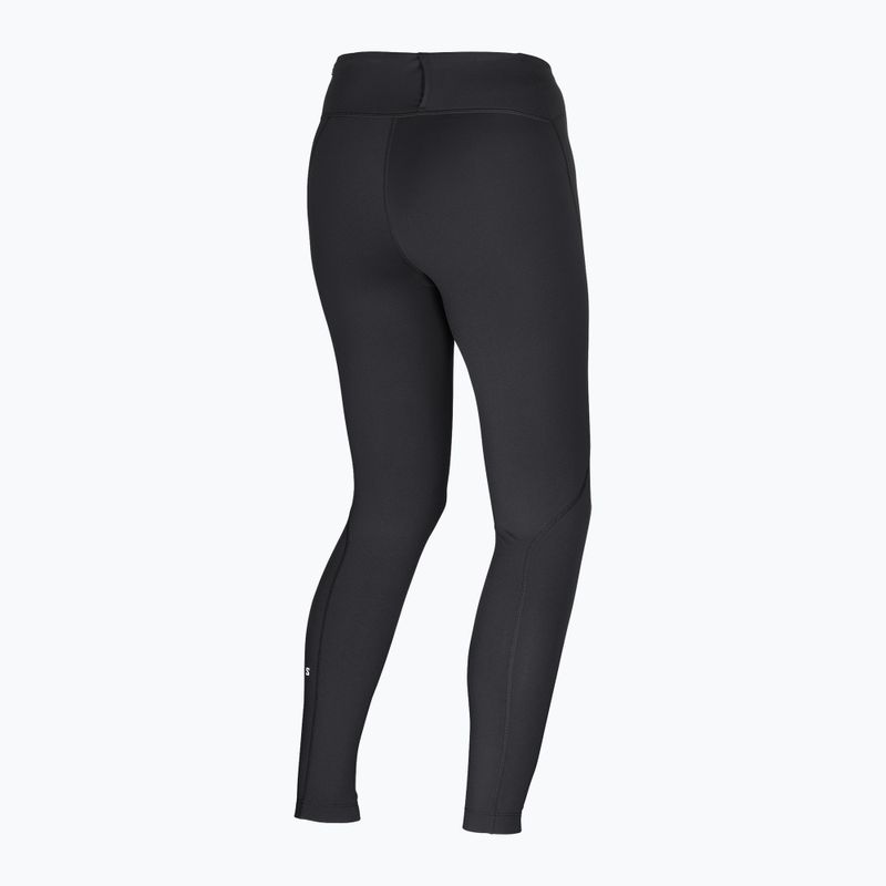 Legginsy do biegania damskie Salomon Shakeout Core Warm Tights deep black 7