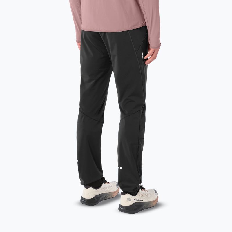 Spodnie do biegania męskie Salomon Sense Softshell Pants deep black 2