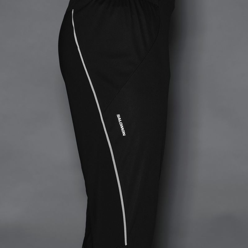 Spodnie do biegania męskie Salomon Sense Softshell Pants deep black 6