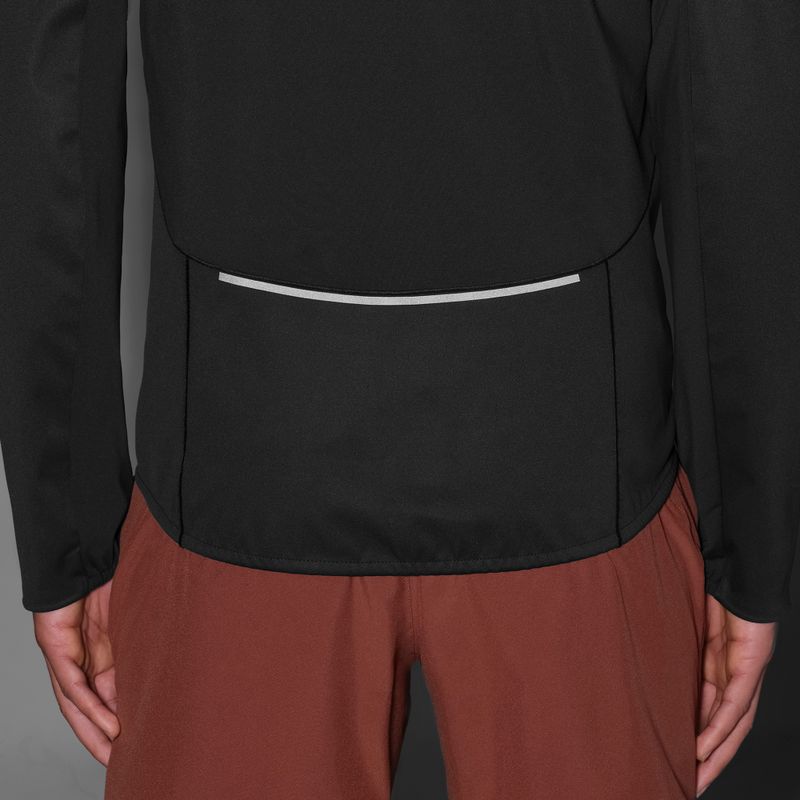Kurtka do biegania męska Salomon Sense Softshell Jacket deep black 6