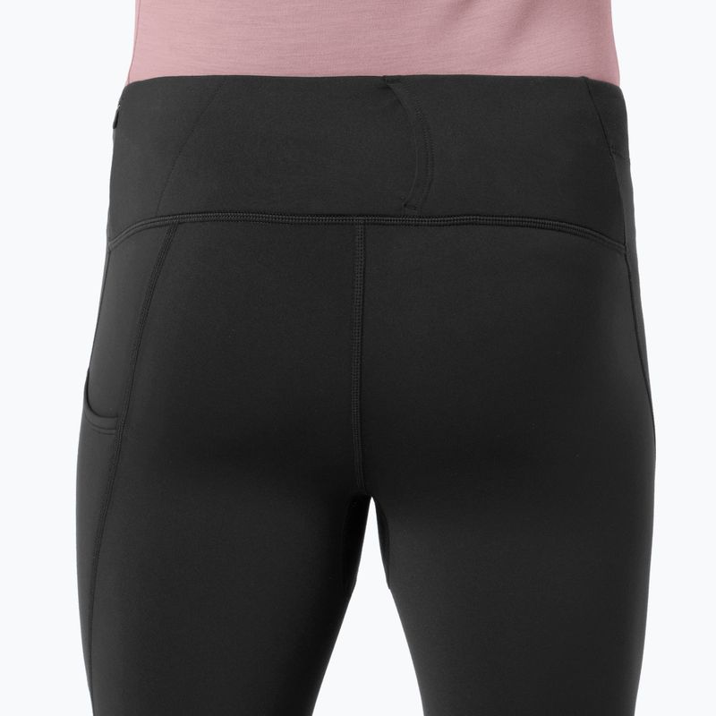 Legginsy do biegania męskie Salomon Shakeout Core Warm Tights deep black 6