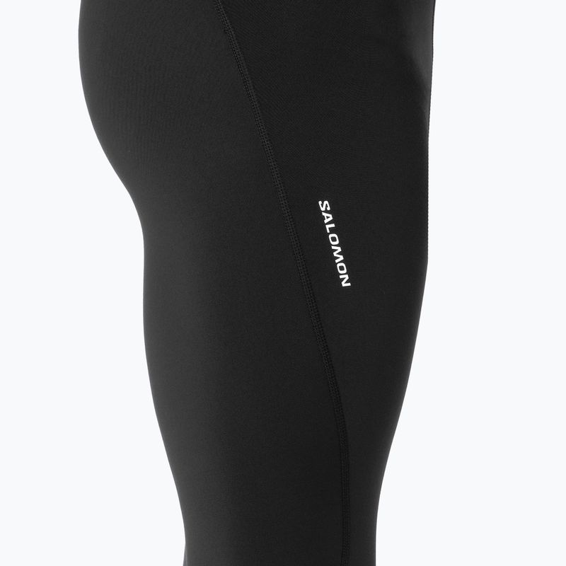 Legginsy do biegania męskie Salomon Shakeout Core Warm Tights deep black 7