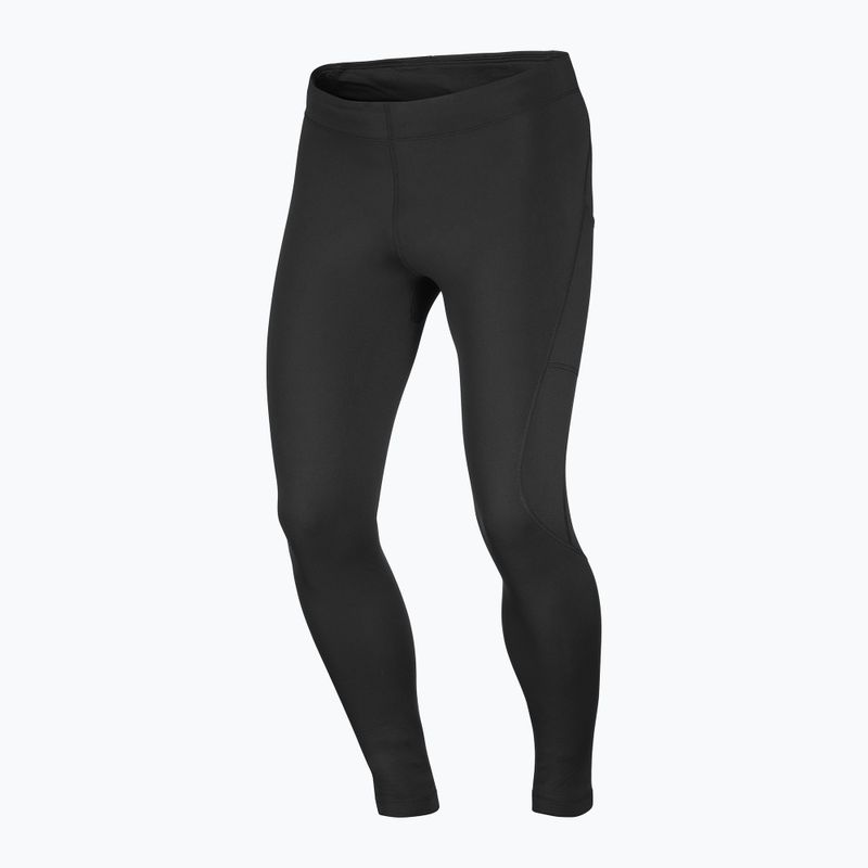 Legginsy do biegania męskie Salomon Shakeout Core Warm Tights deep black 8
