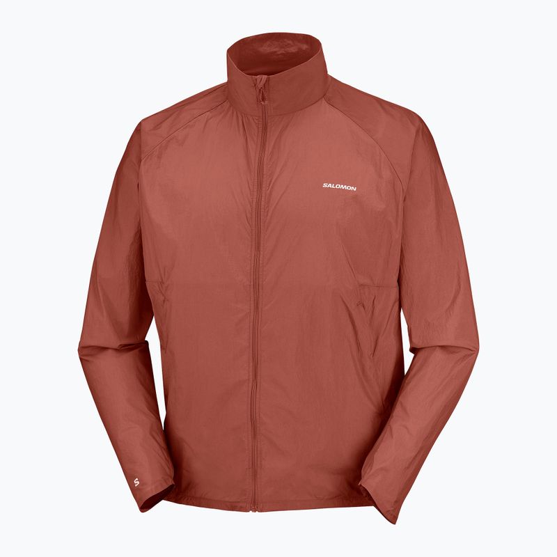 Kurtka do biegania męska Salomon Shakeout Fly burnt umber 9