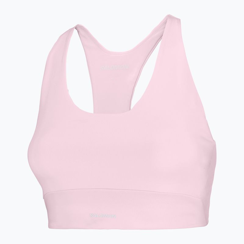 Biustonosz treningowy Salomon SHAKEout Core icy pink 3