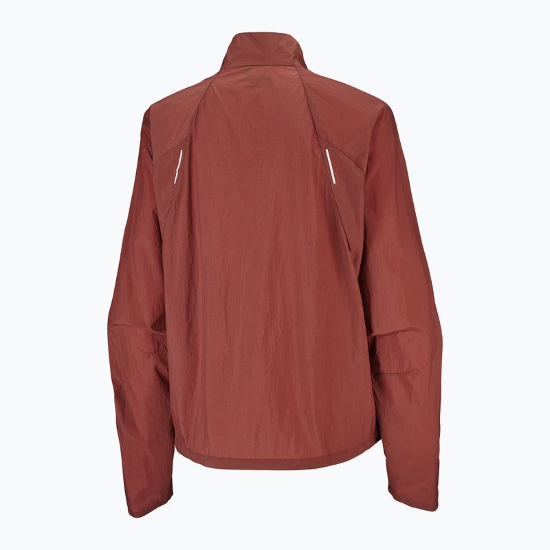 Kurtka do biegania damska Salomon Shakeout Fly burnt umber 7