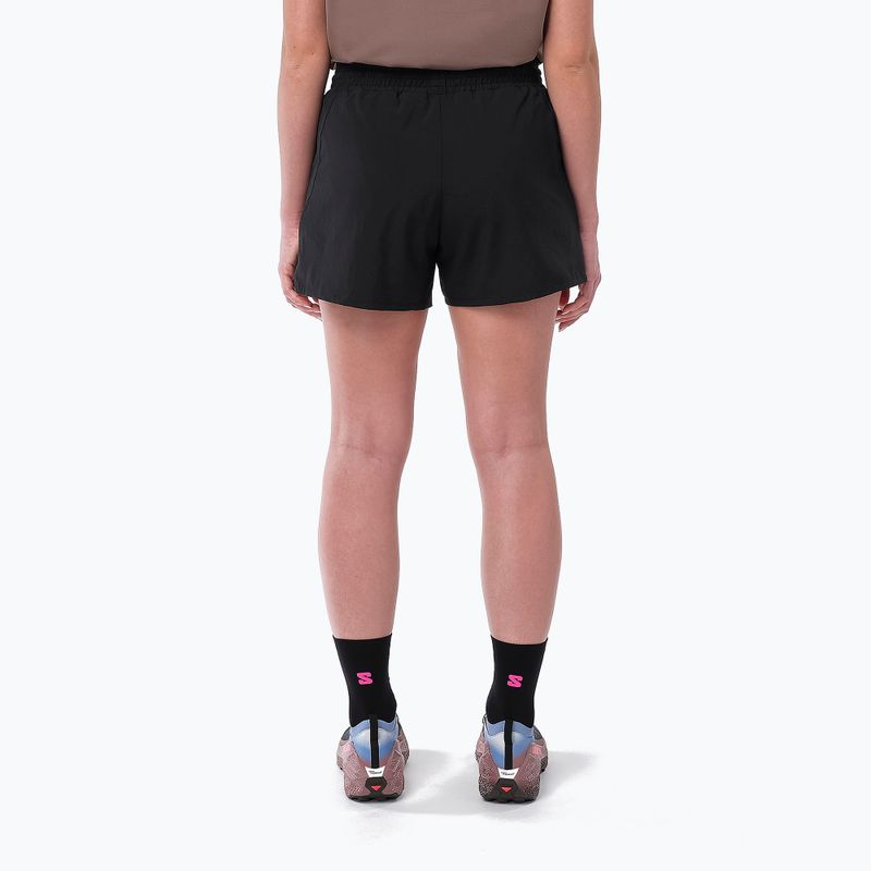 Spodenki do biegania damskie Salomon SHKout Courtney 4" deep black 2