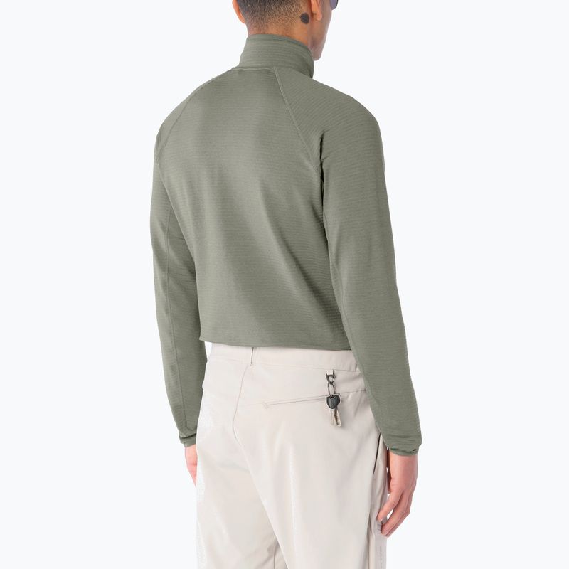 Bluza trekkingowa męska Salomon Essential Lightwarm Full Zip castor gray 2