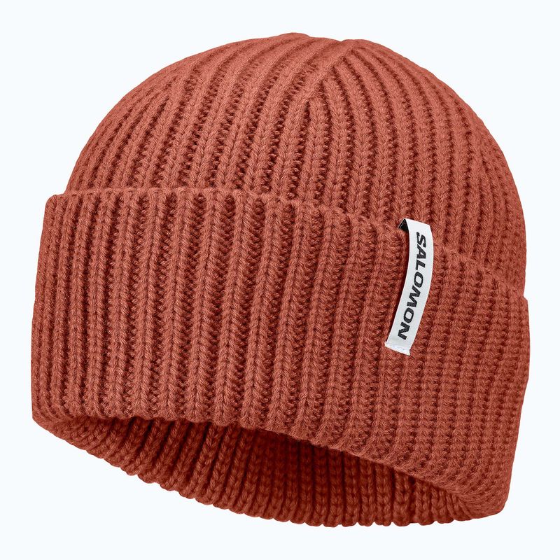 Czapka zimowa Salomon Snowbird burnt umber