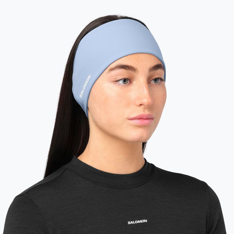 Opaska na głowę Salomon Run Tech Headband tempest 3