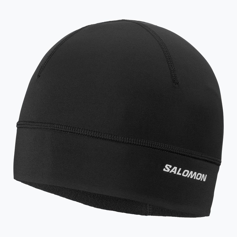 Czapka do biegania Salomon Run Tech Beanie deep black