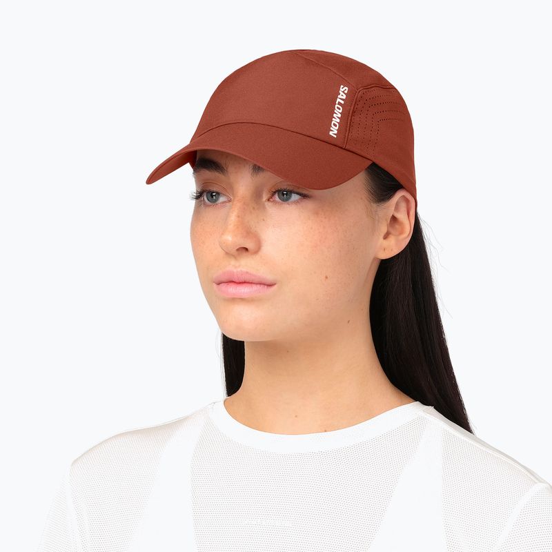 Czapka z daszkiem Salomon Shakeout burnt umber 4