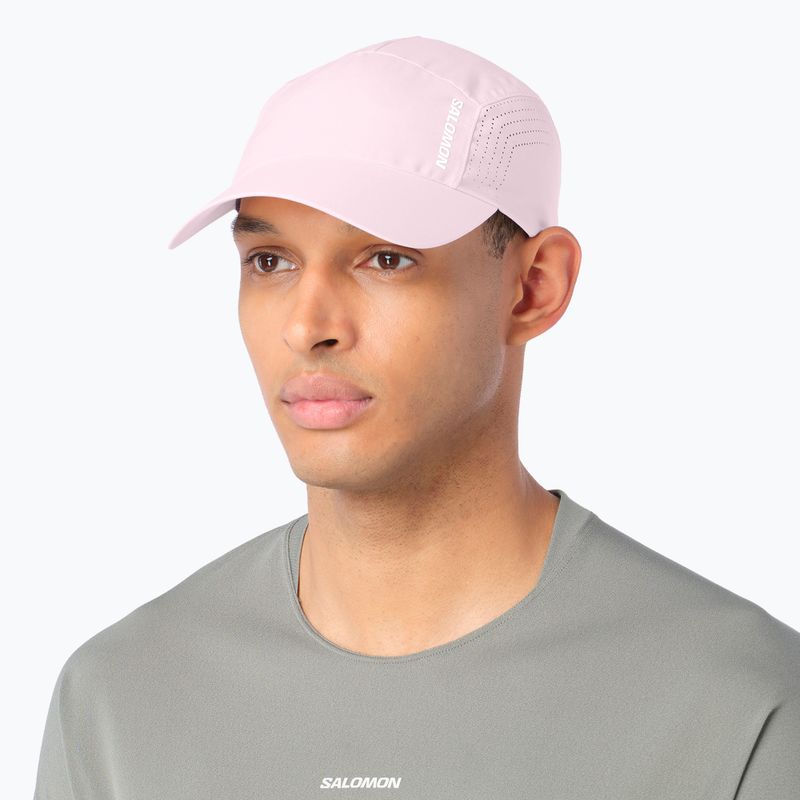 Czapka z daszkiem Salomon Shakeout icy pink 2