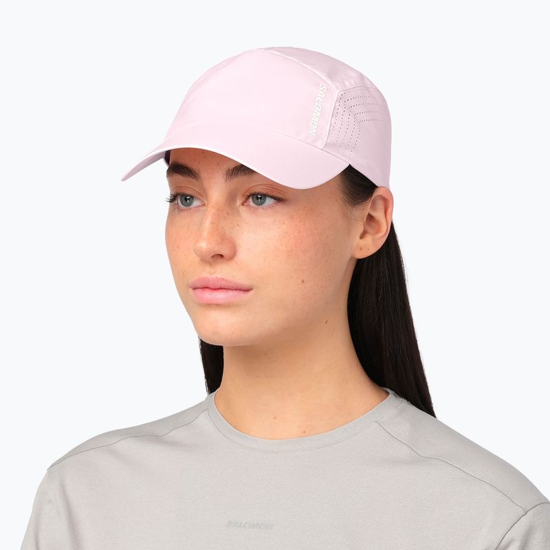Czapka z daszkiem Salomon Shakeout icy pink 4
