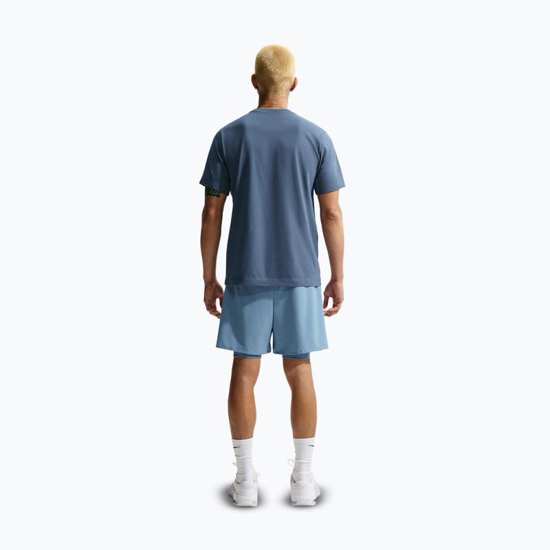Koszulka męska Nike Dri-Fit diffused blue/black 3