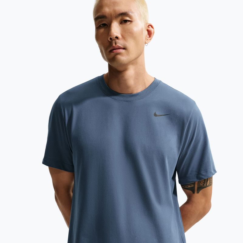 Koszulka męska Nike Dri-Fit diffused blue/black 4