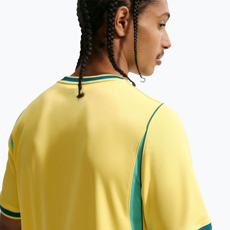 Koszulka piłkarska męska Nike Brazil 2026 Stadium Home Soccer Replica canary/light menta/geode teal 6