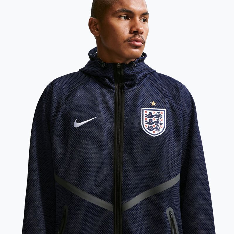 Kurtka piłkarska męska Nike England Dri-Fit Soccer Anthem IH1761 obsidian/black/white 4