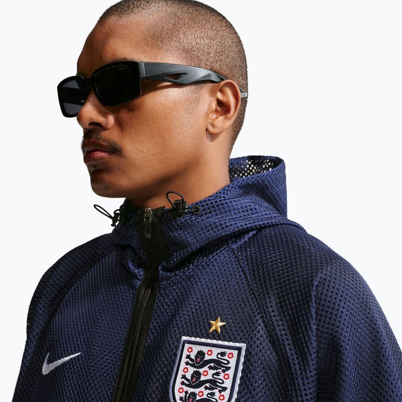 Kurtka piłkarska męska Nike England Dri-Fit Soccer Anthem IH1761 obsidian/black/white 6