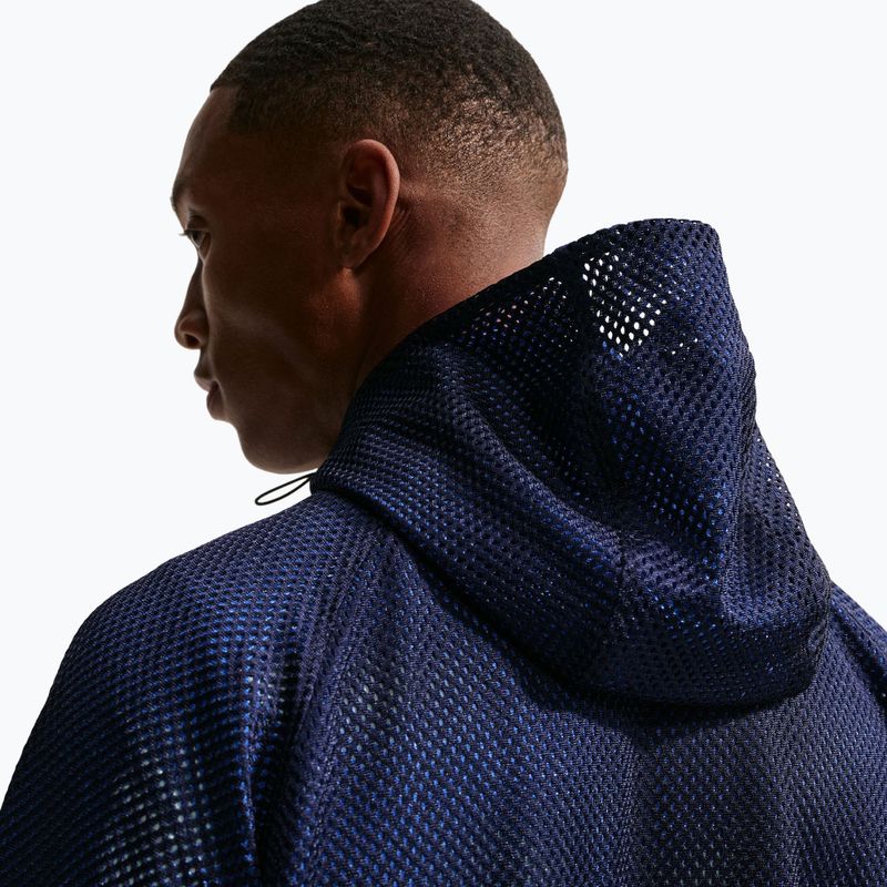 Kurtka piłkarska męska Nike FFF Dri-FIT Soccer Anthem blackened blue/metallic copper 6