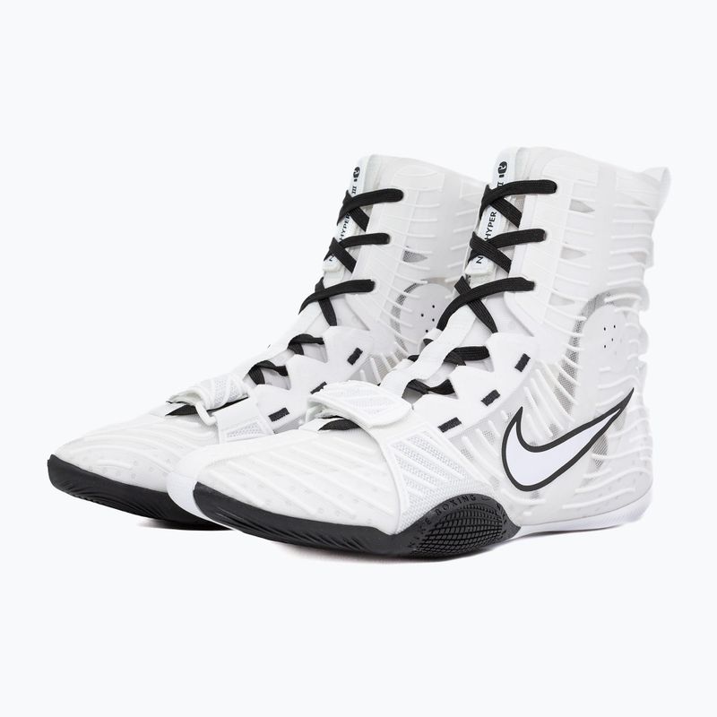 Buty bokserskie Nike HyperKo 3 white/black 3