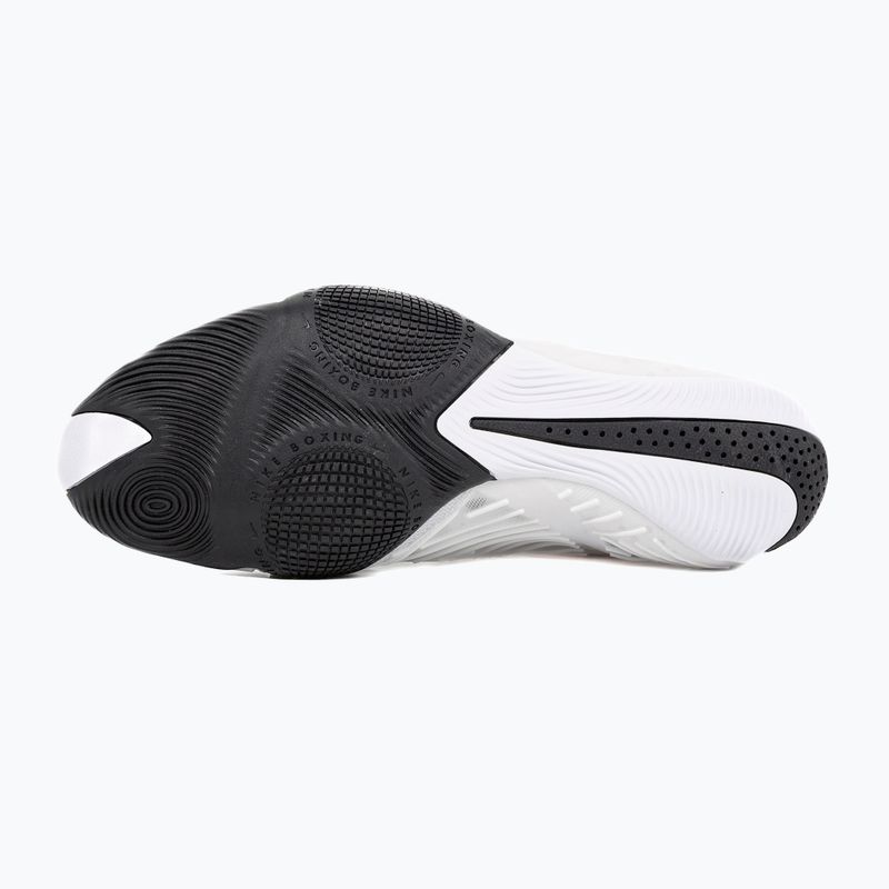 Buty bokserskie Nike HyperKo 3 white/black 5