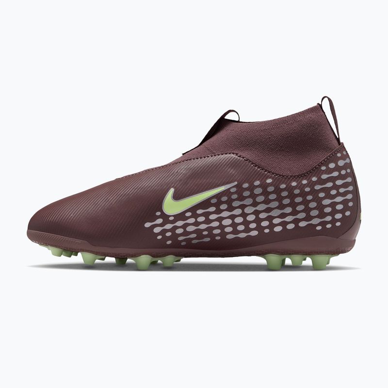Buty piłkarskie dziecięce Nike Zoom Superfly 10 Academy Kylian Mbappe AG plum eclipse/metallic silver 2