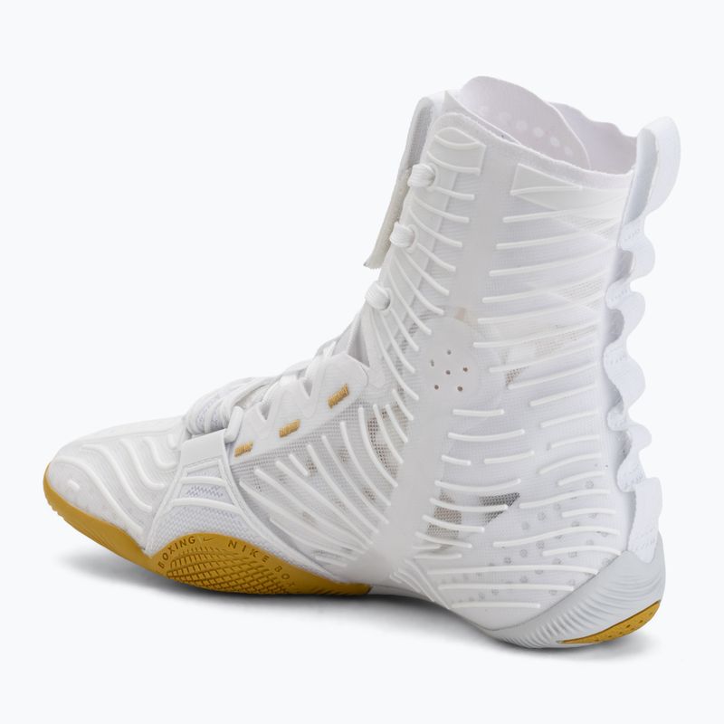 Buty bokserskie Nike HyperKo 3 white/metallic gold 3