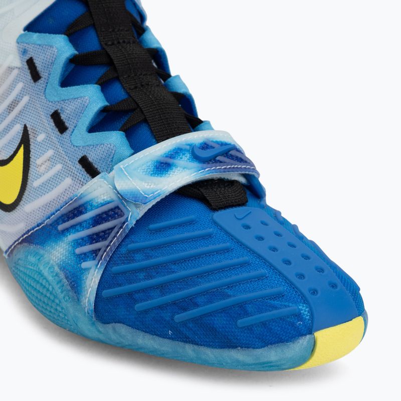 Buty bokserskie Nike HyperKo 3 SE photo blue/sonic yellow 7