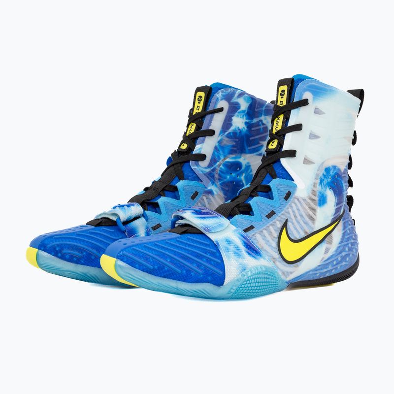 Buty bokserskie Nike HyperKo 3 SE photo blue/sonic yellow 3
