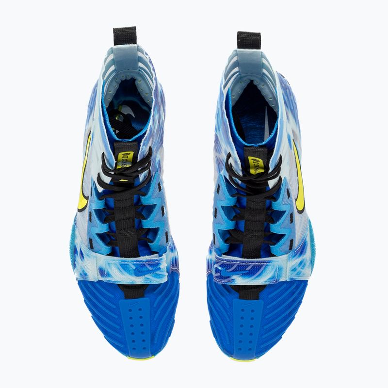 Buty bokserskie Nike HyperKo 3 SE photo blue/sonic yellow 4
