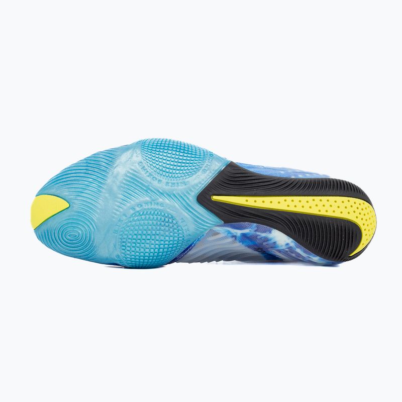 Buty bokserskie Nike HyperKo 3 SE photo blue/sonic yellow 5