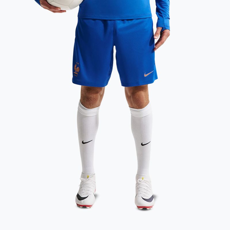 Spodenki piłkarskie męskie Nike FFF Strike game royal/metallic copper