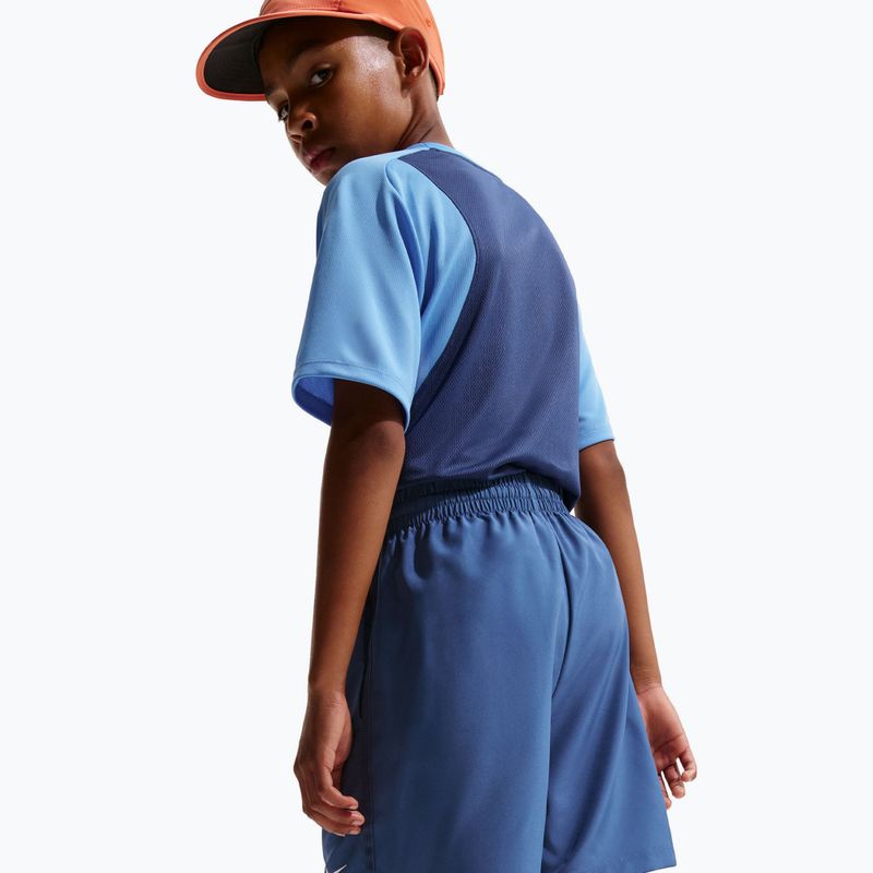 Spodenki treningowe dziecięce Nike Dri-Fit Multi mystic navy/white 5