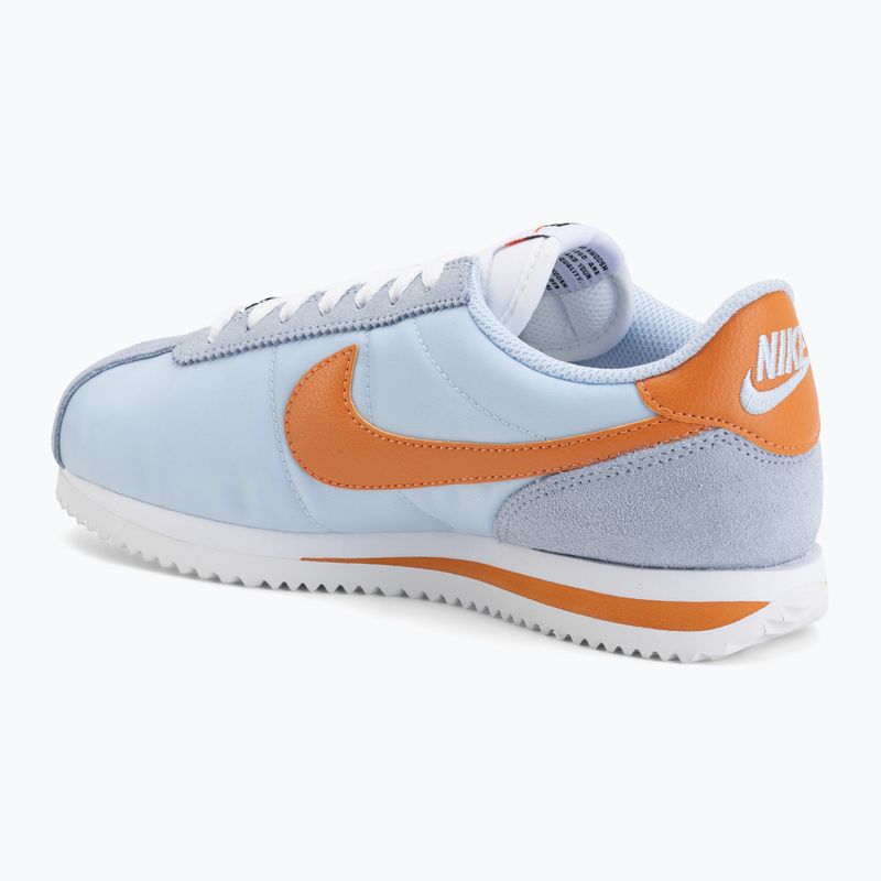 Buty damskie Nike Cortez hydrogen blue/white/hot curry 3