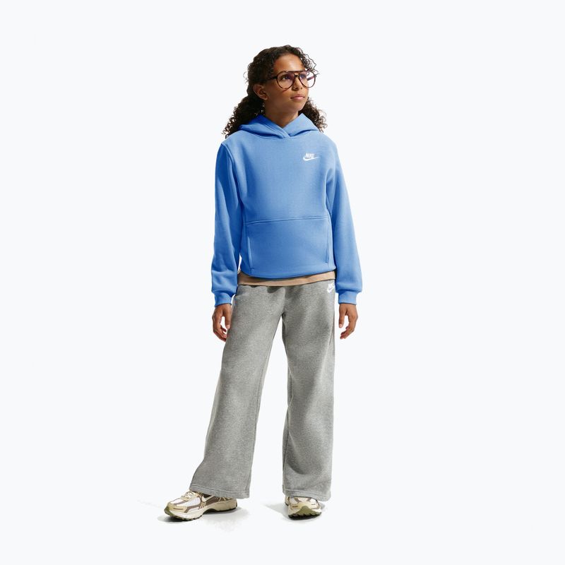 Bluza dziecięca Nike Sportswear Club Fleece university blue/white 2